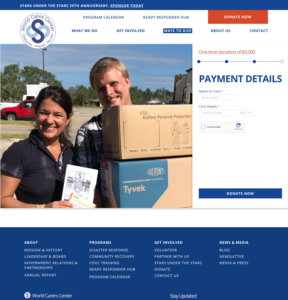 Donation Page