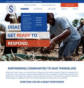 Homepage Size