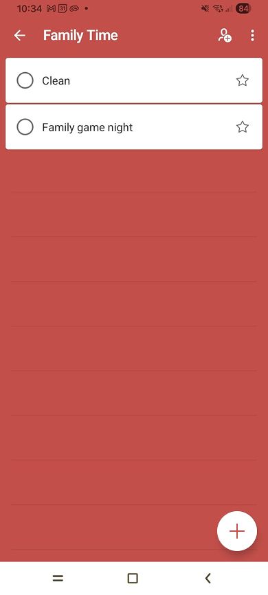 List Home